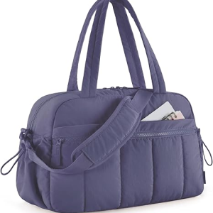 BAGSMART Gym Bag for Women, Duffle Bag for Travel with Wet Pocket, Lightweight Carry on Weekender Duffel, Water Resistant