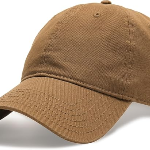 Unisex Vintage Washed Unstructured Baseball Cap Washed Cotton Adjustable Dad Hat